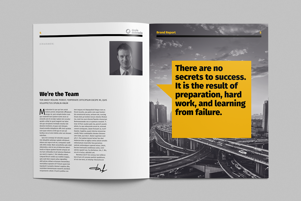 Annual Report Template