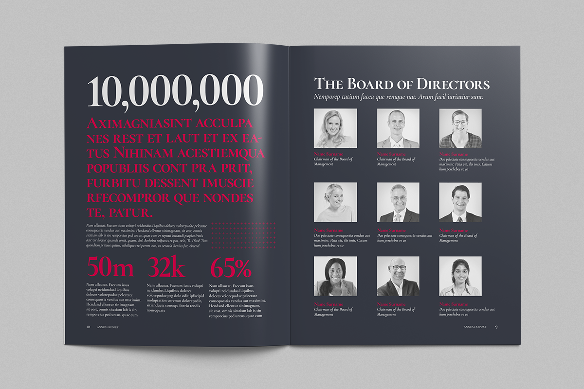 Annual Report Template