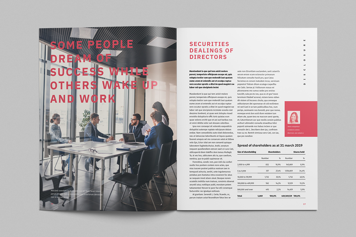 Annual Report Template