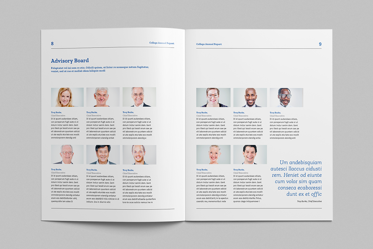 Annual Report Template