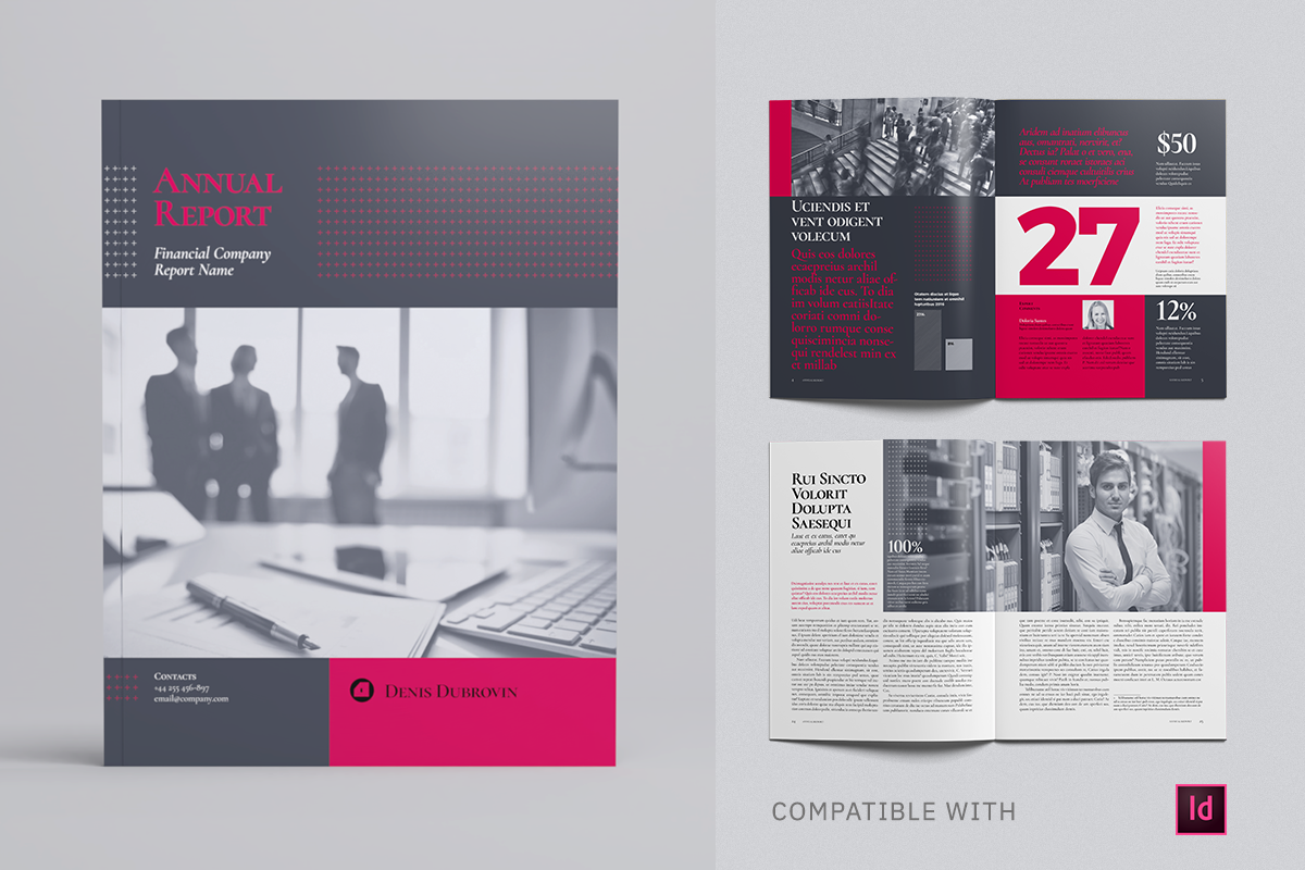 Classic Annual Report Template