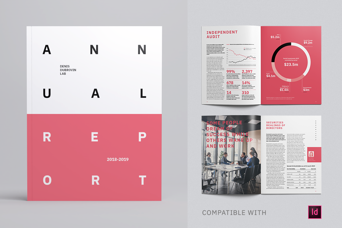 Modern Annual Report Template