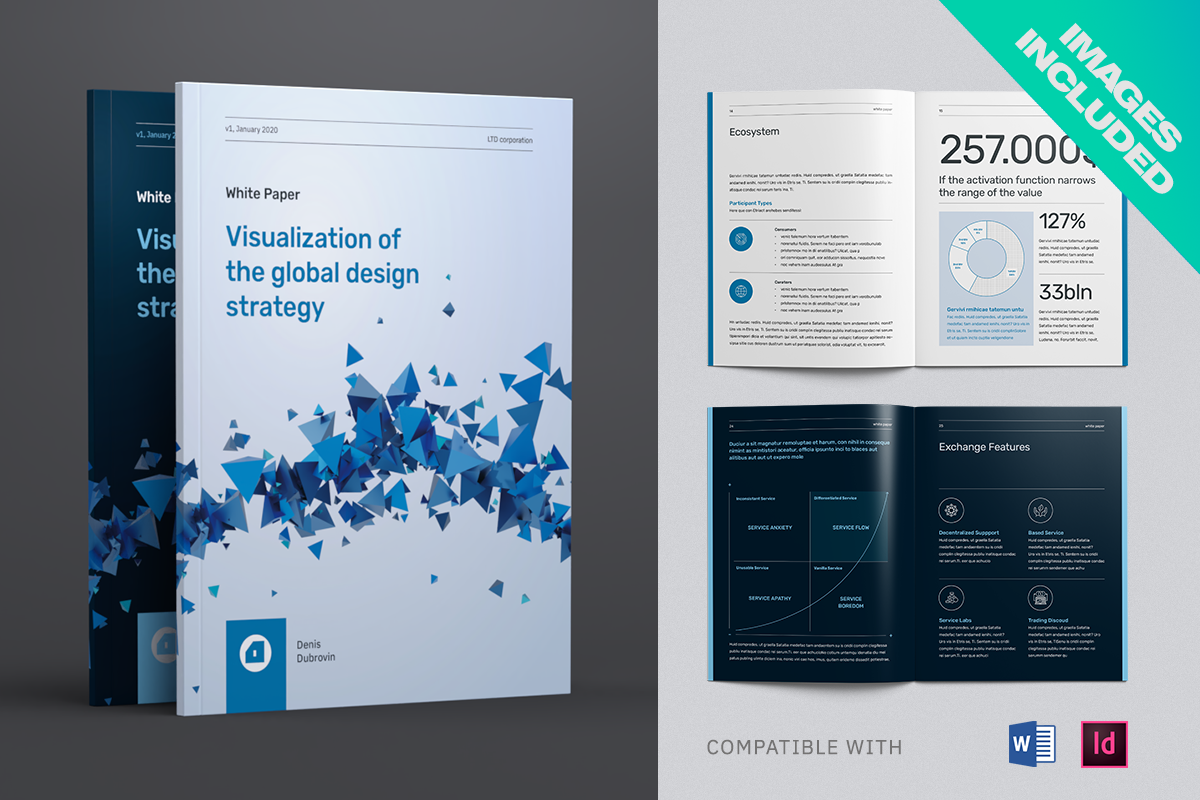White Paper Template, Whitepaper Template