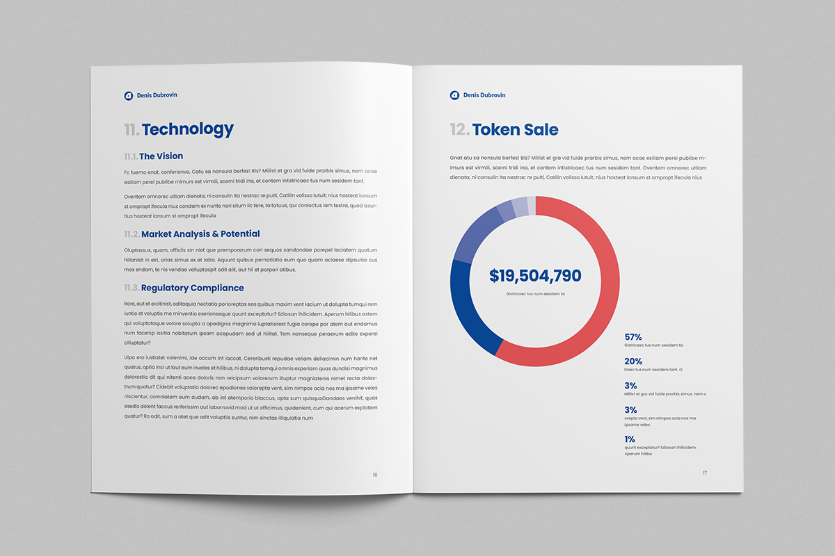 White Paper Template, Whitepaper Template