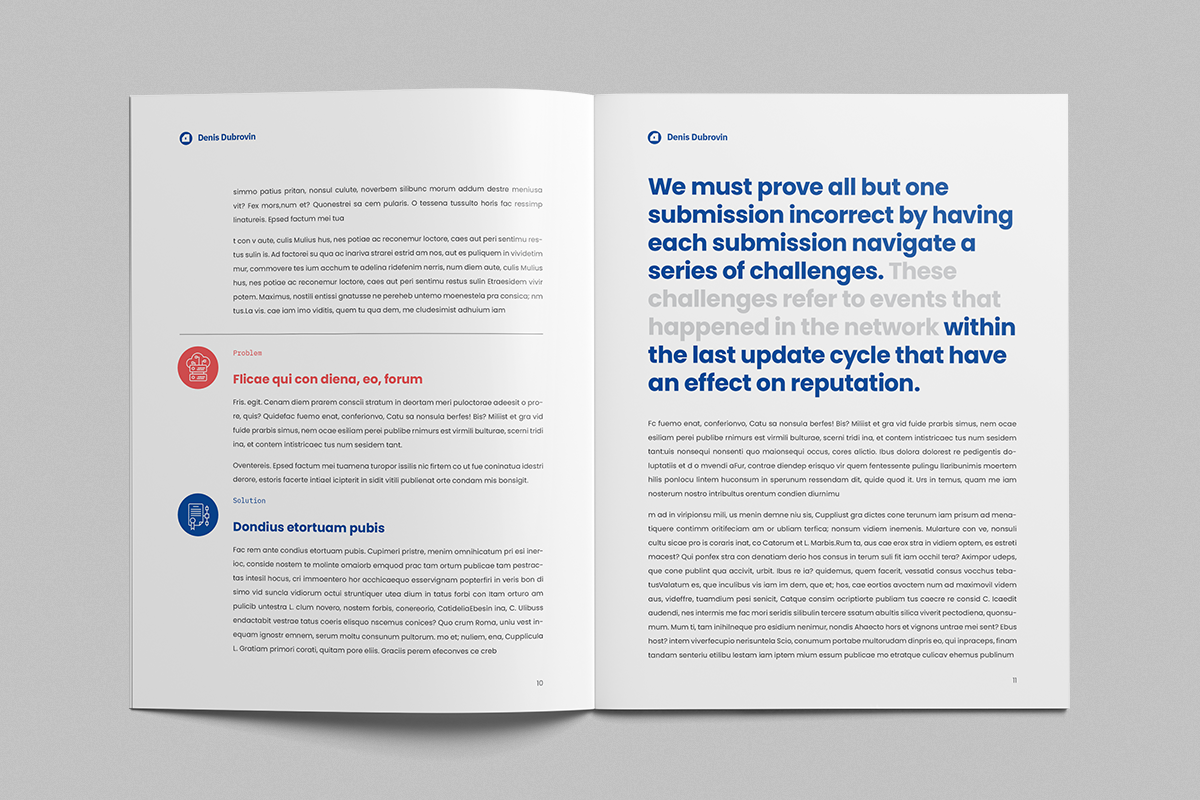 White Paper Template, Whitepaper Template