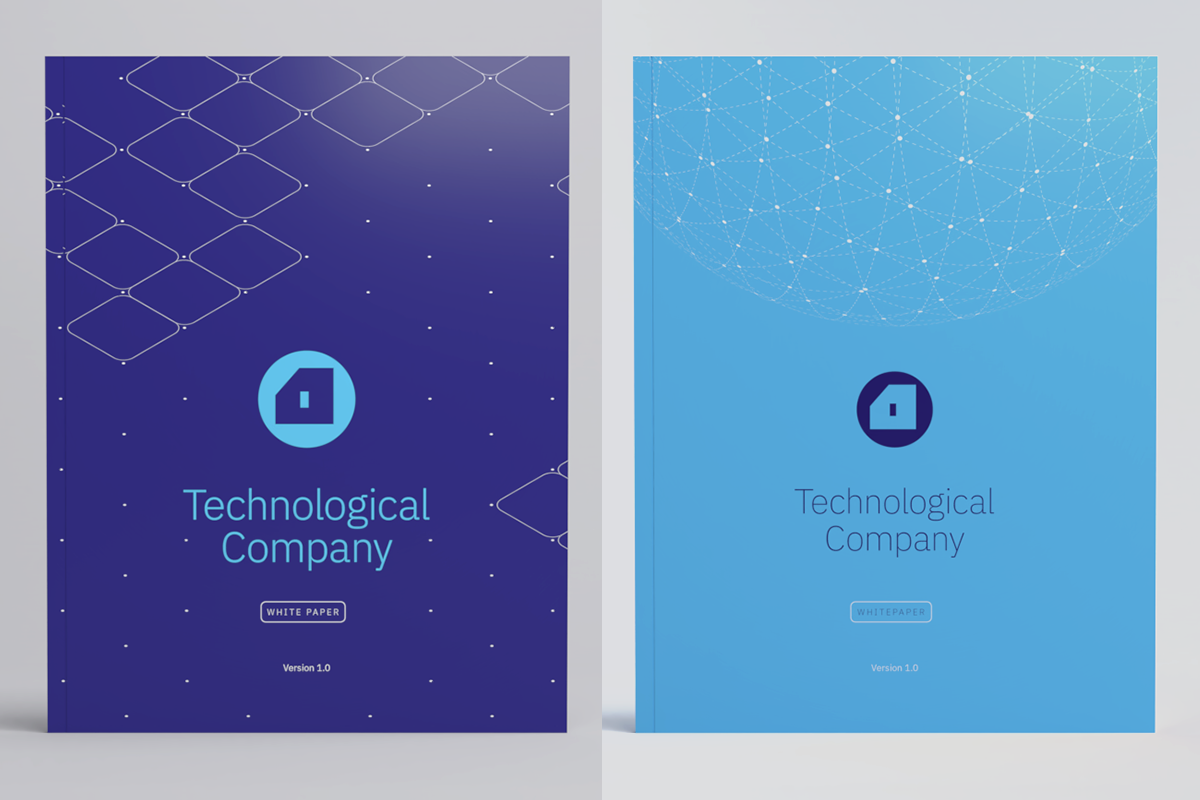 White Paper Cover Template, Whitepaper Template