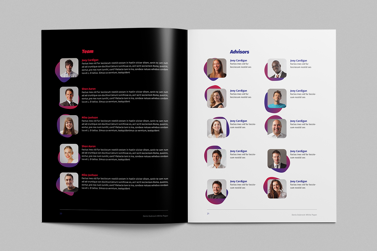 White Paper Template, Whitepaper Template