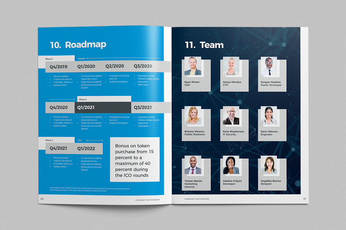 White Paper Template, Whitepaper Template