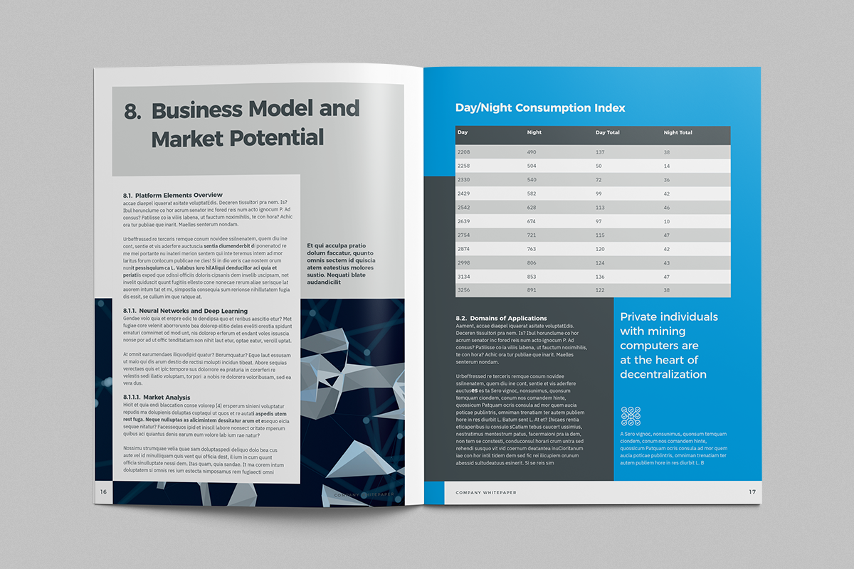 White Paper Template, Whitepaper Template