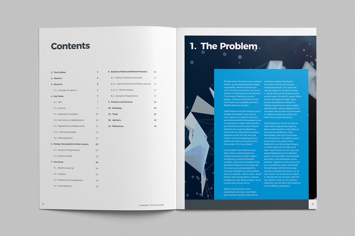 White Paper Template, Whitepaper Template