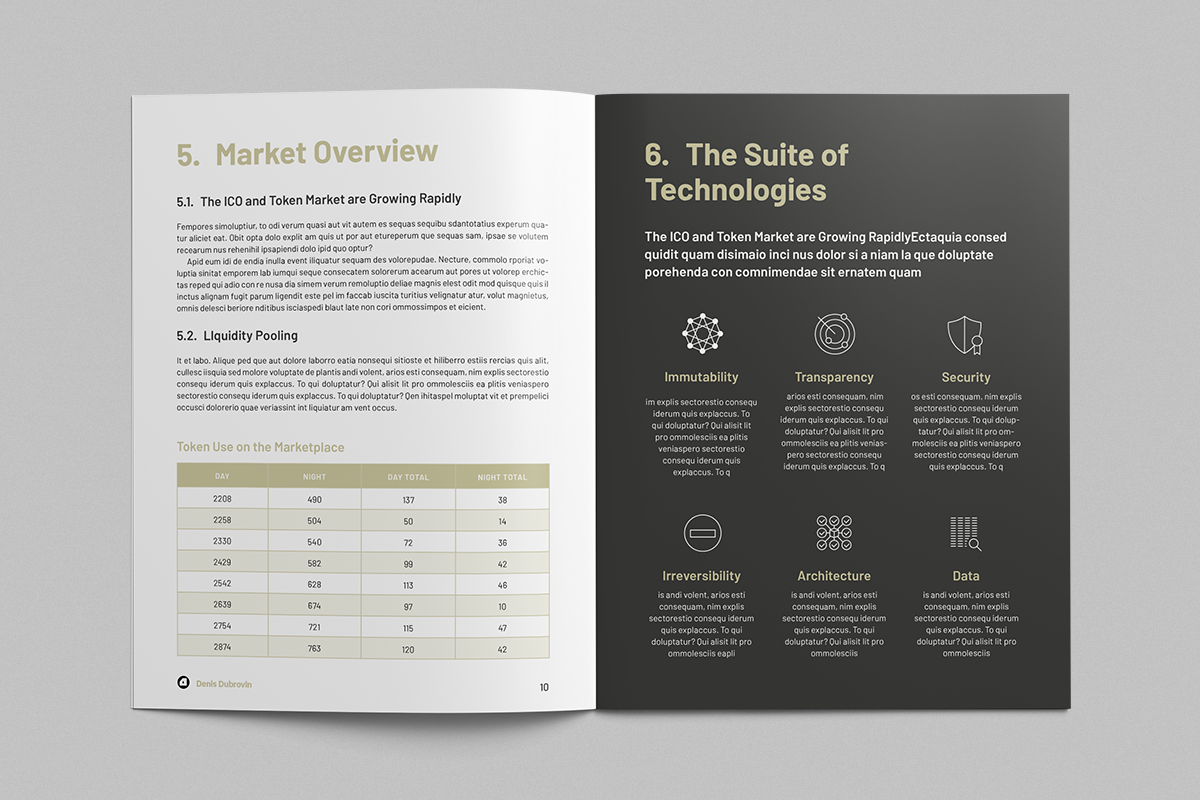 White Paper Template, Whitepaper Template