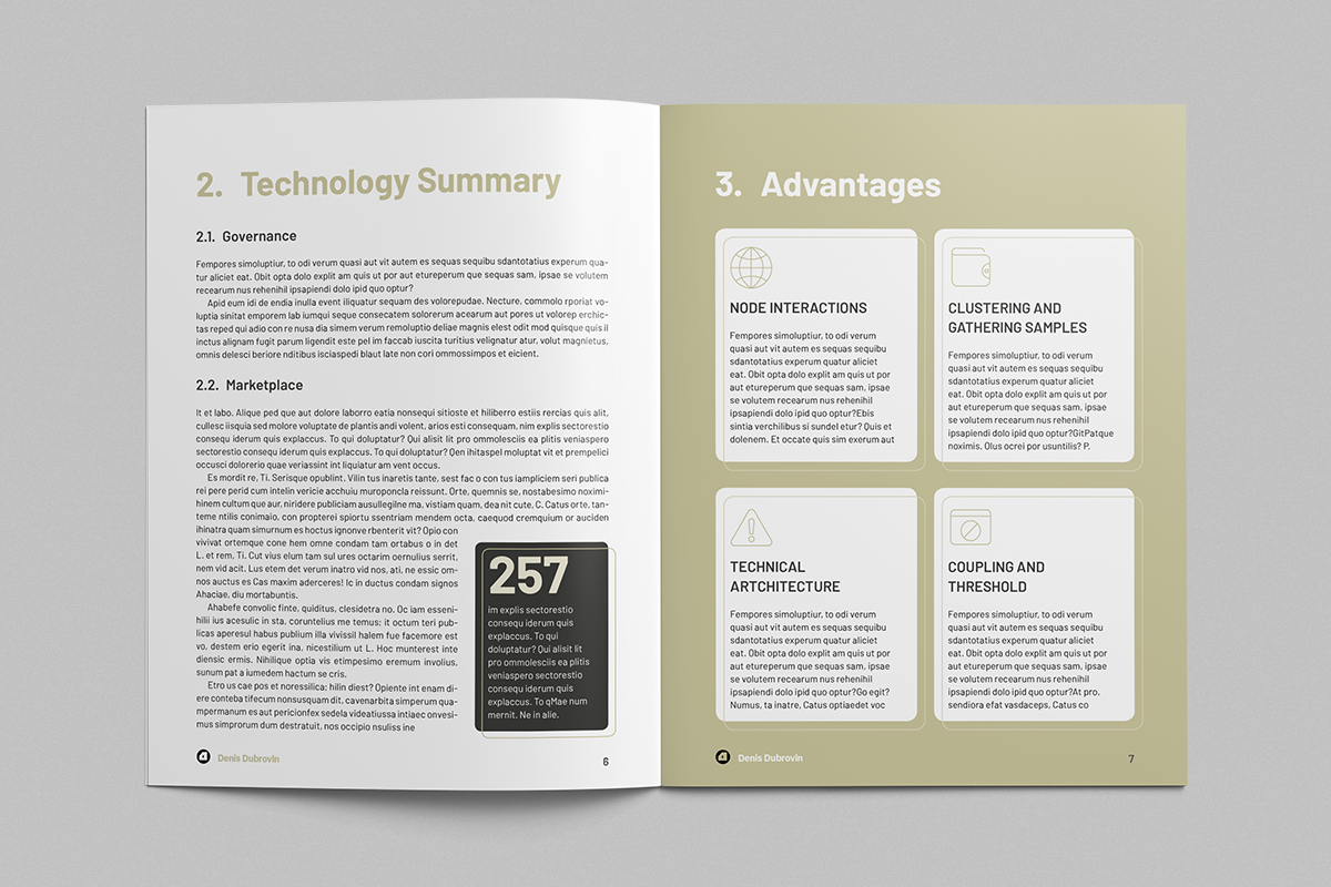 White Paper Template, Whitepaper Template