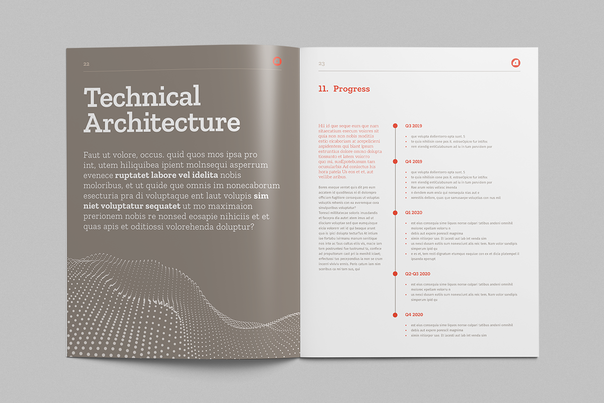 Geometric Abstract 3d Background White Paper, Whitepaper Template