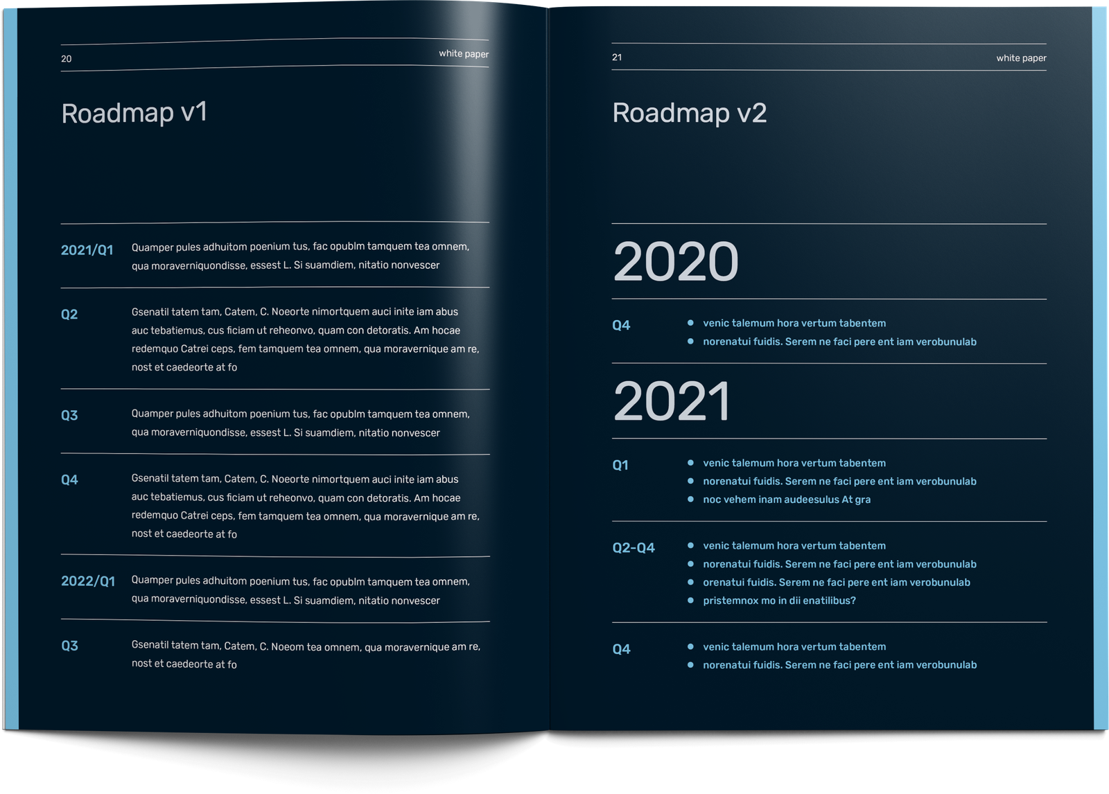 White Paper Template, Whitepaper Template